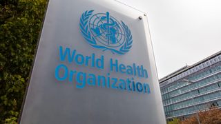 Hauptquartier der Weltgesundheitsorganisation (WHO) in Genf