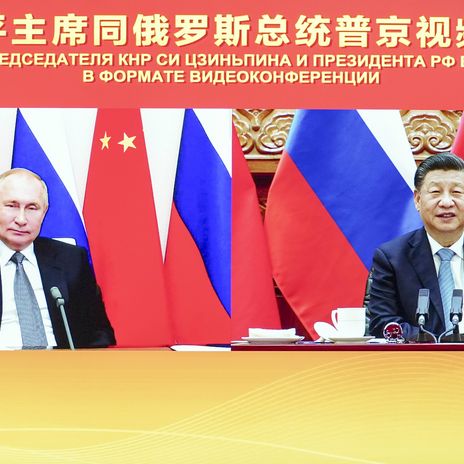 Die Staatschefs von Russland und China treffen sich zu einem zu einem Gipfel in Peking