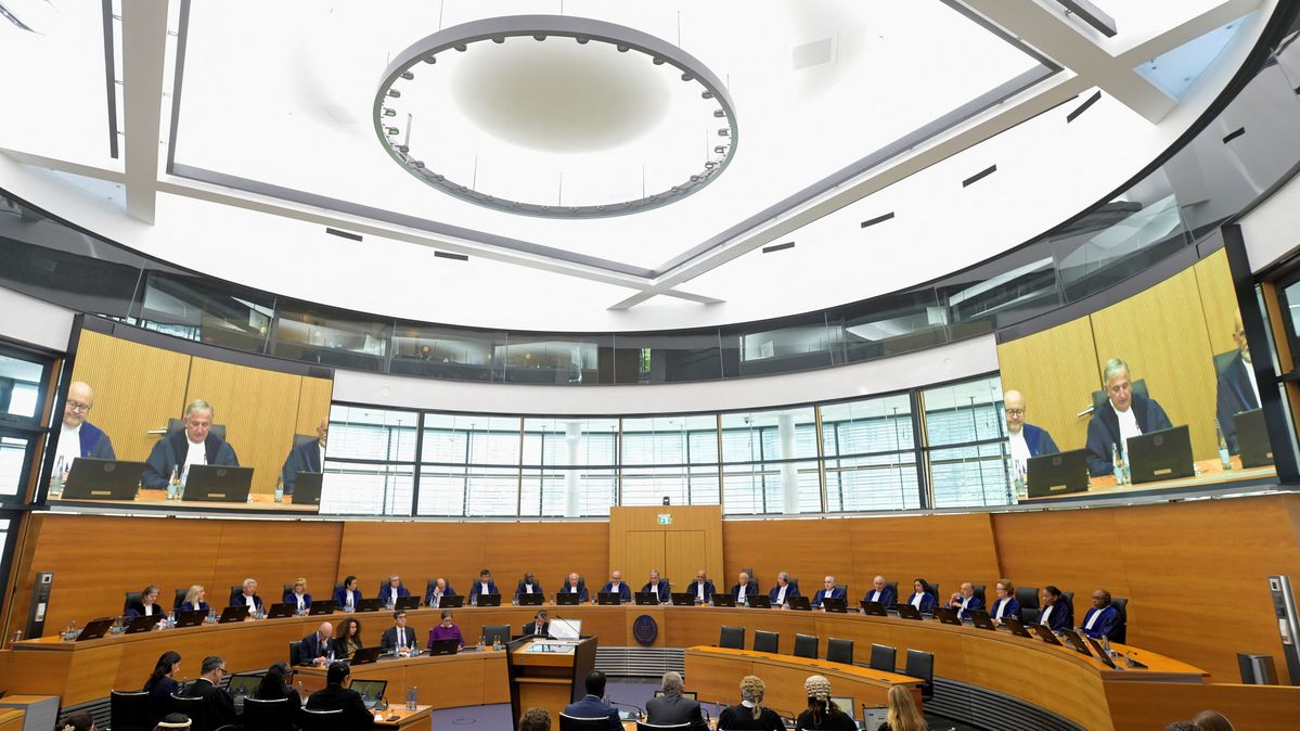 Der Internationale Seegerichtshof (ITLOS) berät am 21. Mai 2024 über die Verantwortung der Staaten im Klimaschutz. Blick in den Hauptgerichtssaal des Internationalen Seegerichtshofs