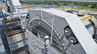 Arbeiter einer Kupfermine im Nordwesten Sambias (Archivbild)