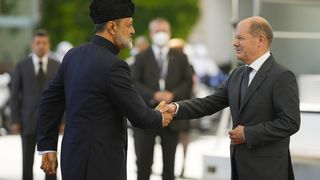Federal Chancellor Olaf Scholz receives Oman
