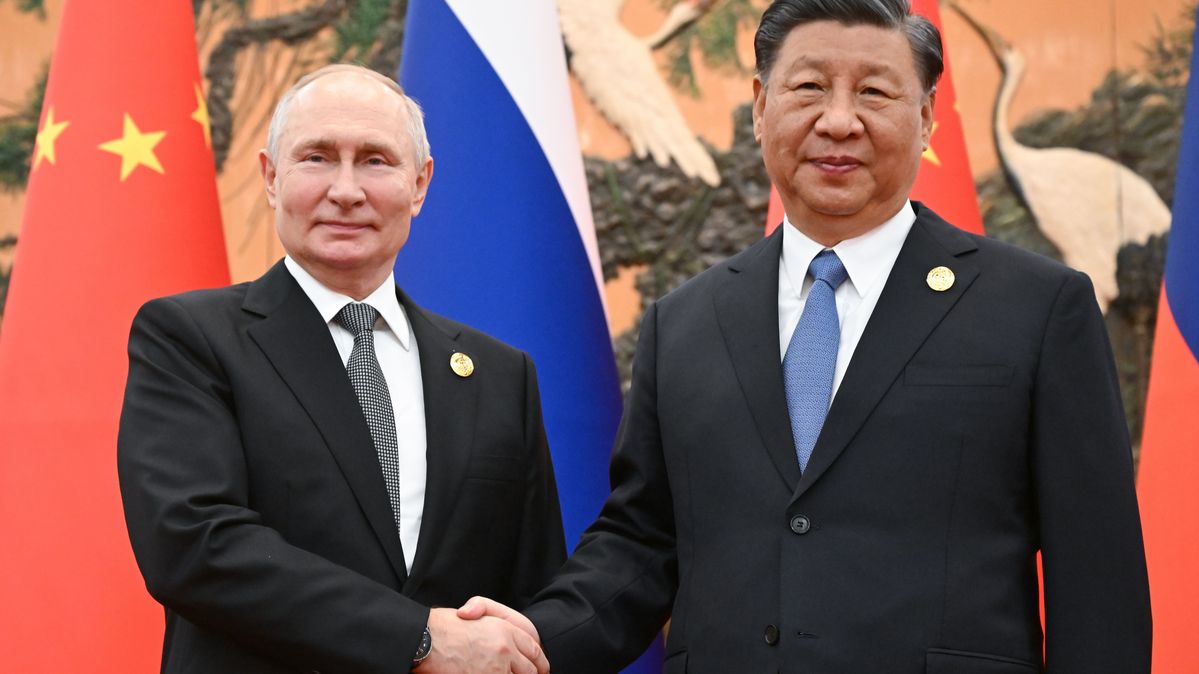 Russlands Präsident Putin und Chinas Präsident Xi