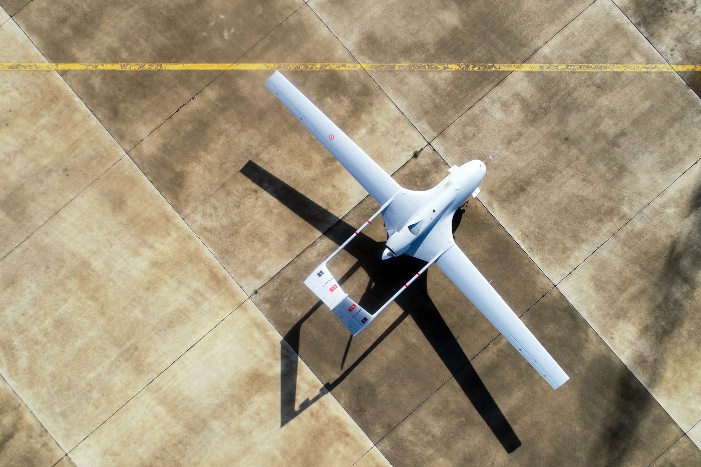 Turkey's first military drone (Bayraktar TB2) lands in Northern Cyprus