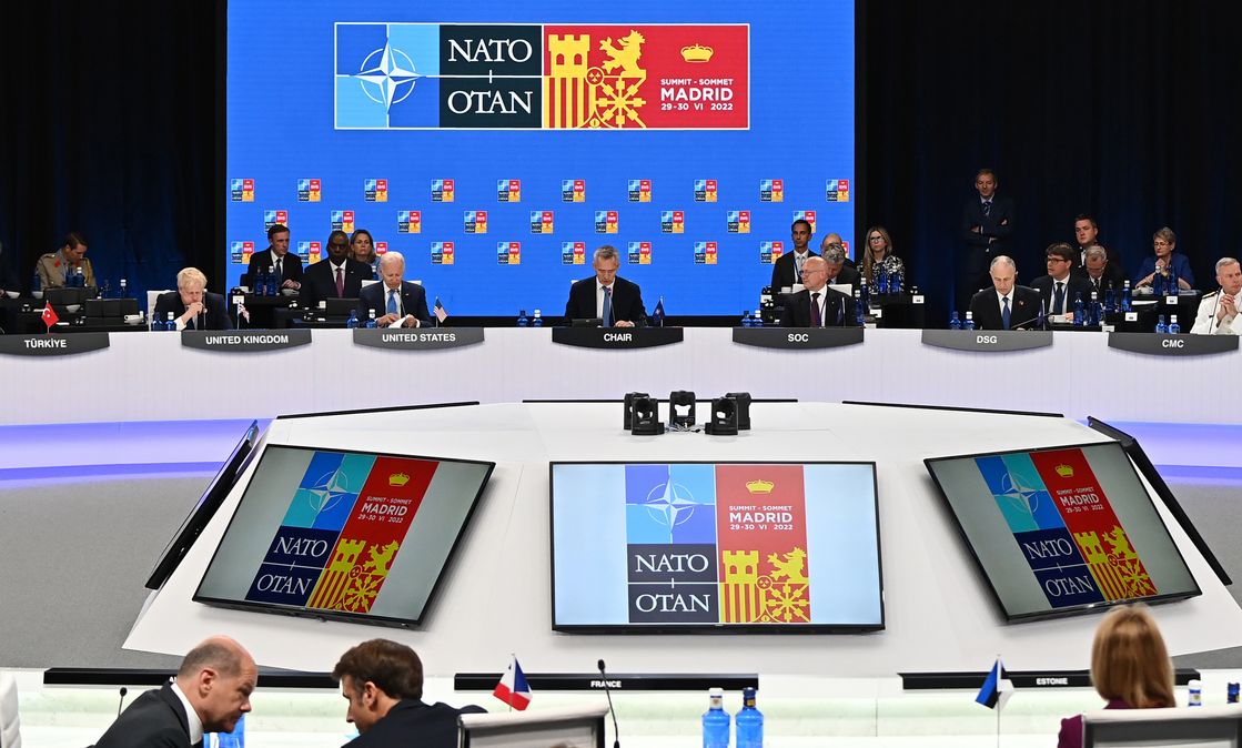 Gipfeltreffen der NATO-Staats- und Regierungschefs am 29. Juni 2022 in Madrid, Spanien