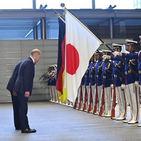 JAPAN - GERMANY DIPLOMACY in Tokyo - 18 Mar 2023