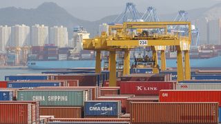 Containerhafen im südkoreanischen Busan: Die europäische Handelspolitik hat die Potentiale der Indo-Pazifik-Region nur zum Teil erschlossen