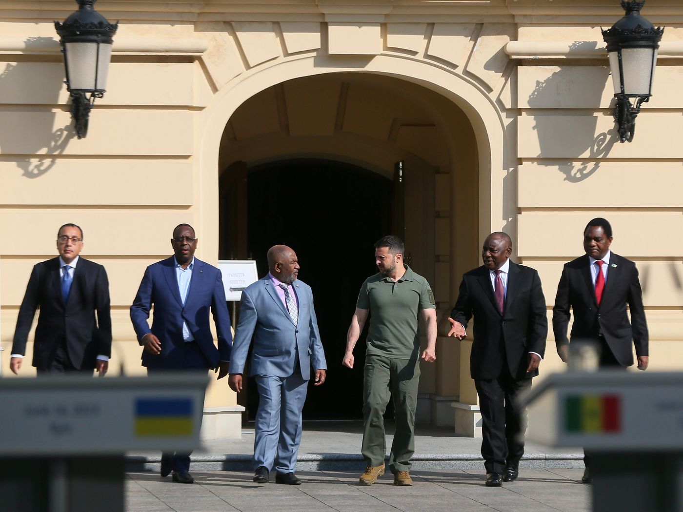 June, 2023: African leaders met with Ukrainian President Zelensky in an initiative to try to make peace in the ongoing Russia-Ukraine war.