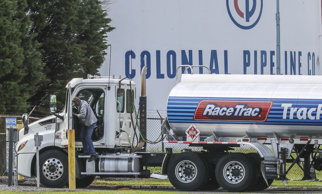 Tanklager der Colonial Pipeline in Georgia: Ein Hackerattacke legte die Produktion der US-Firma lahm