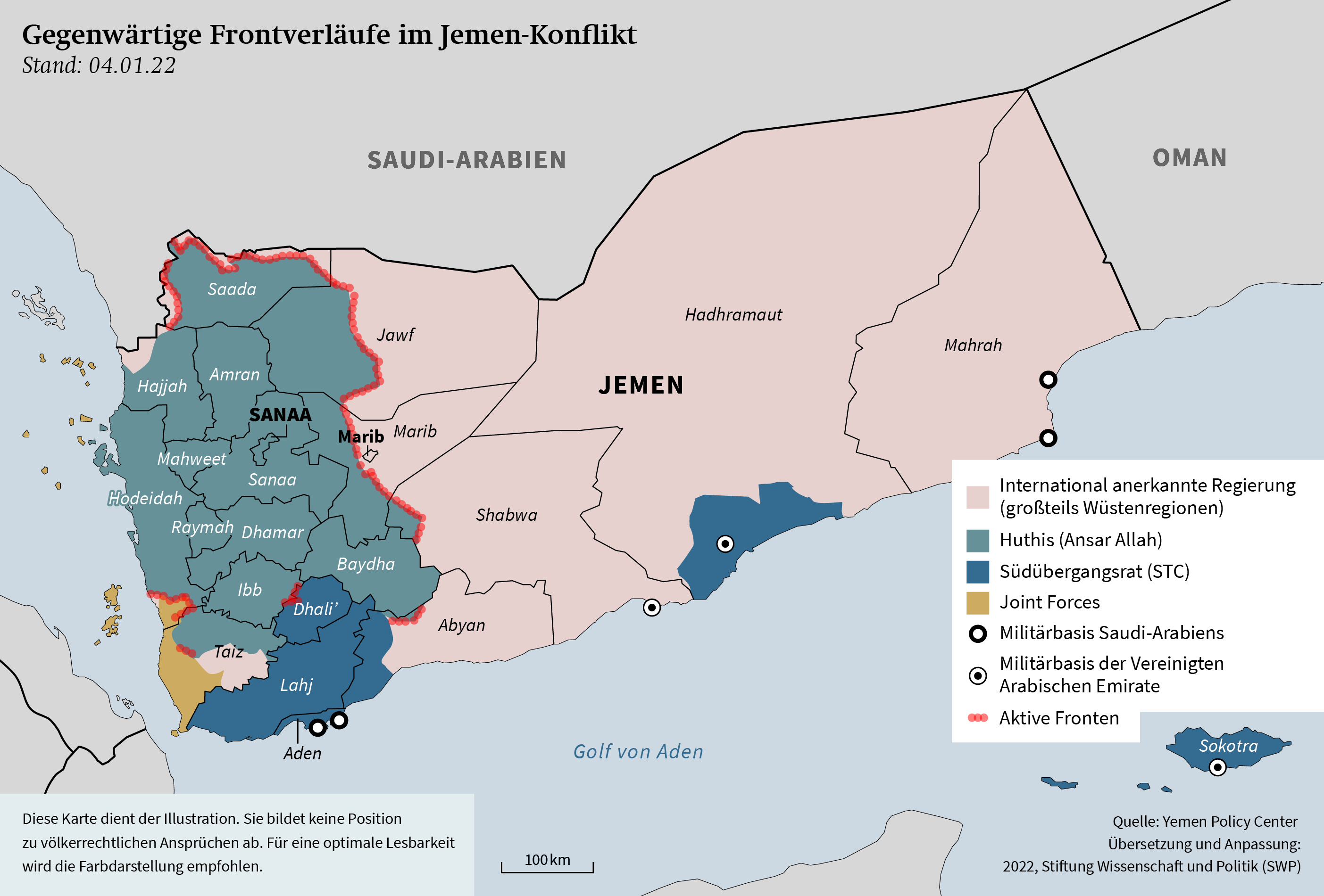 Drei Szenarien zum Jemen-Krieg - Stiftung Wissenschaft und Politik