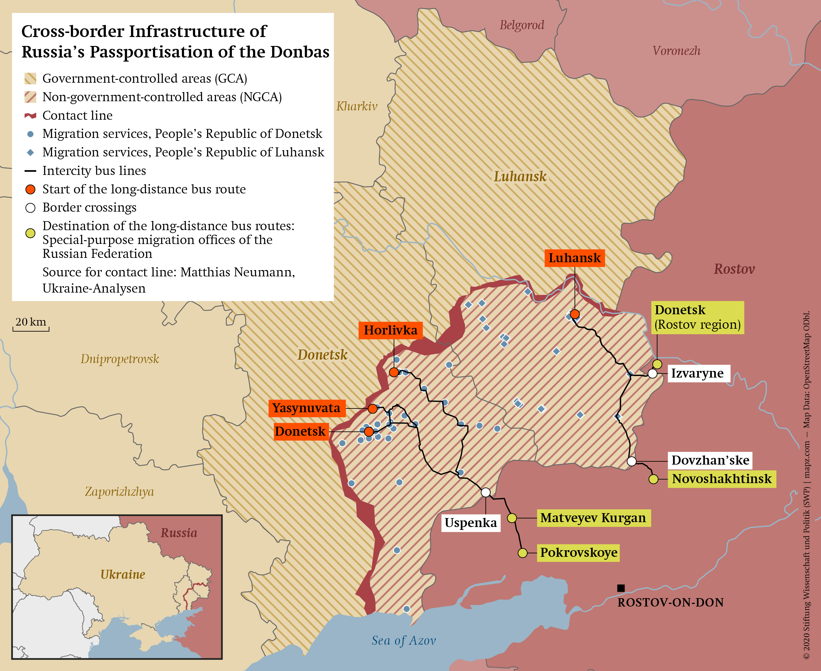 Russias “passportisation” Of The Donbas Stiftung Wissenschaft Und